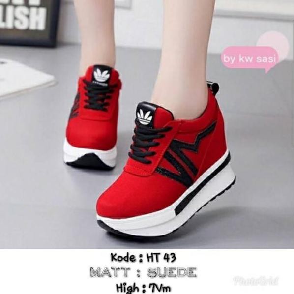 [KODE 217] Sepatu Hak Dalam Trendy Wanita HT 43