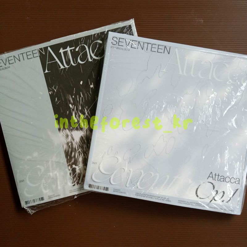 ‼️ALBUM ONLY TANPA PC‼️ SEVENTEEN ATTACCA OP1 OP2 OP3 (PERFORMANCE HIPHOP VOCAL TEAM)