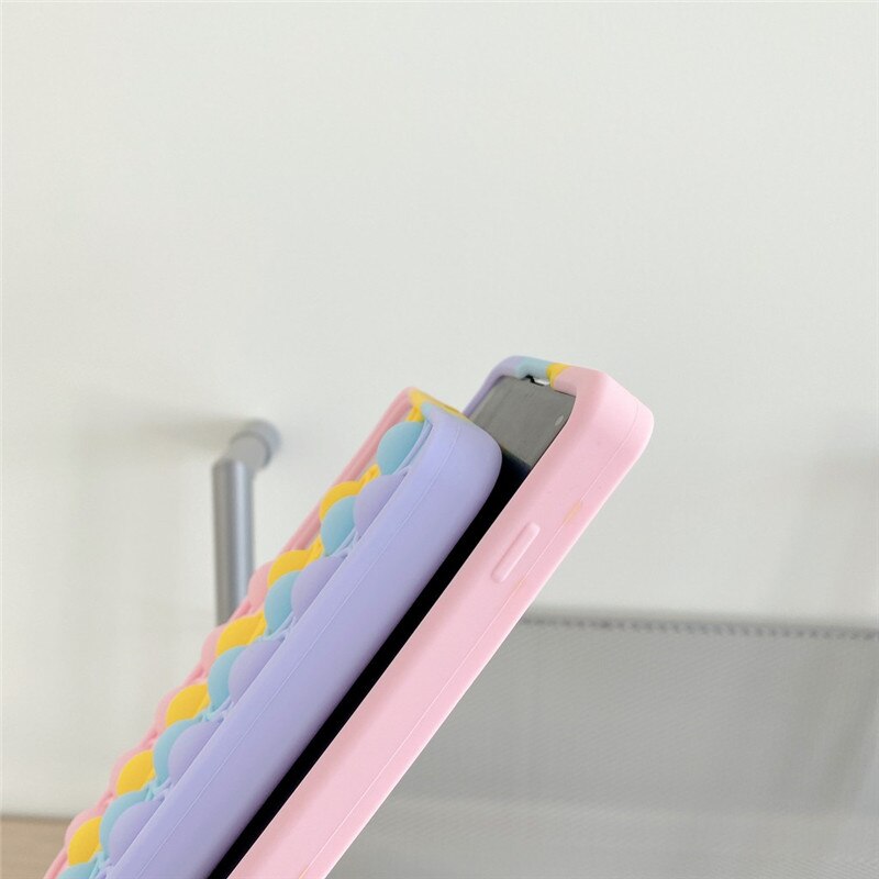 Pop Relive Stress Case Oppo Reno 6 5 4 5F 4F 3 A15 A15S A16  A74 A55 A54 A53 A52 A72 A92 A5 A9 A8 A31 A5S A12 A7 A5S A3 A3S A5 2020 A91 A39 A57 A59 R11 R9S A77 F9 F7 F11 Pro Y81 Y83 Realme 8 5 5i 5s 6i 7i C25 C20 C17 C12 C15 C11-6