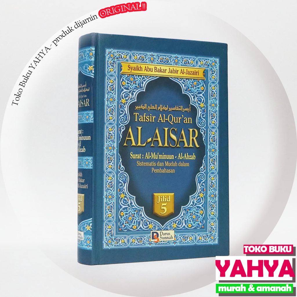 Tafsir Al Quran Al Aisar JILID 5 - Darus Sunnah Darussunnah  DS