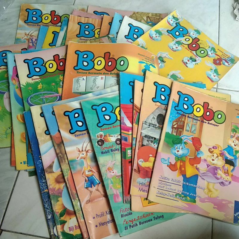 MAJALAH BOBO BEKAS TAHUN 2000