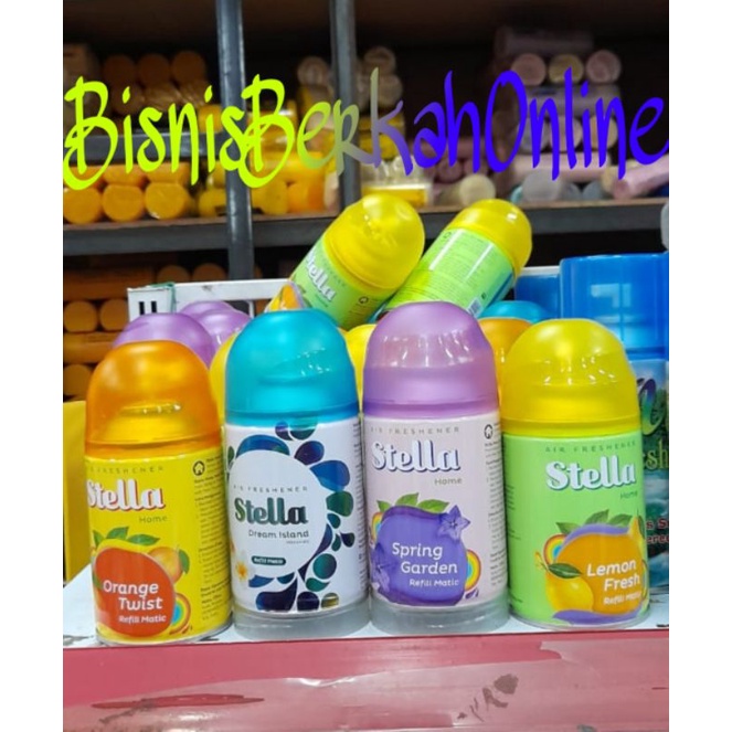 Stella Matic Refil 225ml |Pengahrum Ruangan Stella Matic