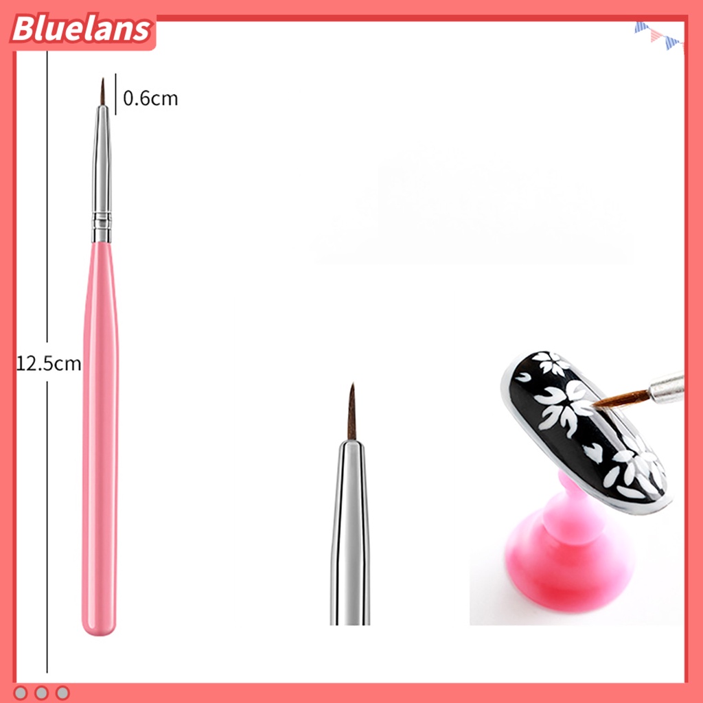 Bluelans 15Pcs / Set Pen Perawatan Kuku Bahan Plastik Ramah Kulit Untuk Manicure