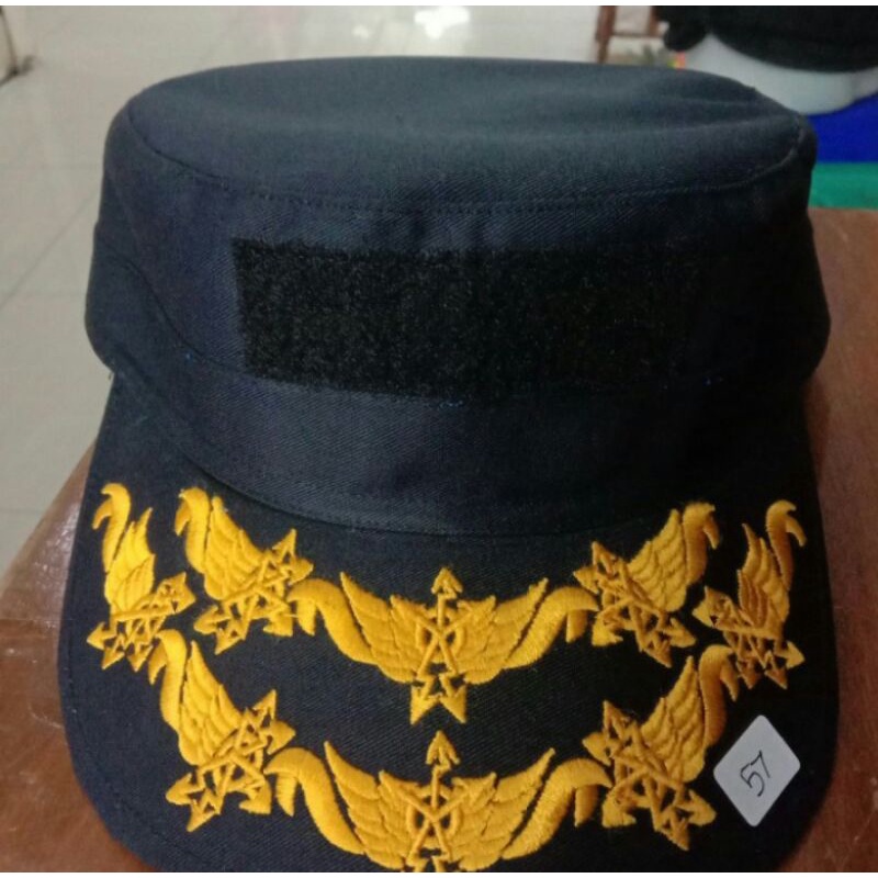 Topi Pet PDH TNI AU (PERWIRA TINGGI)