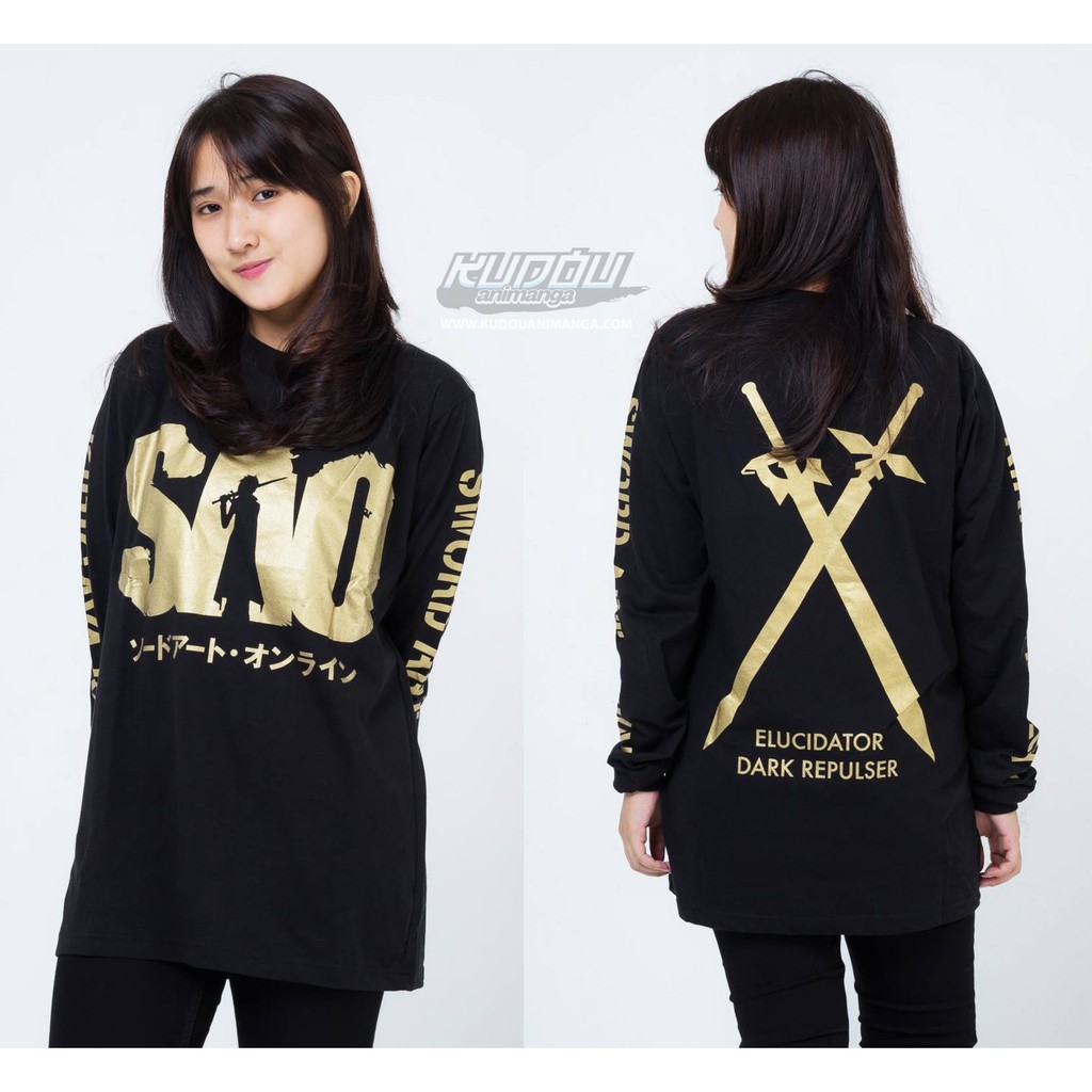 Longsleeve SAO Gold Sword Art Online Anime