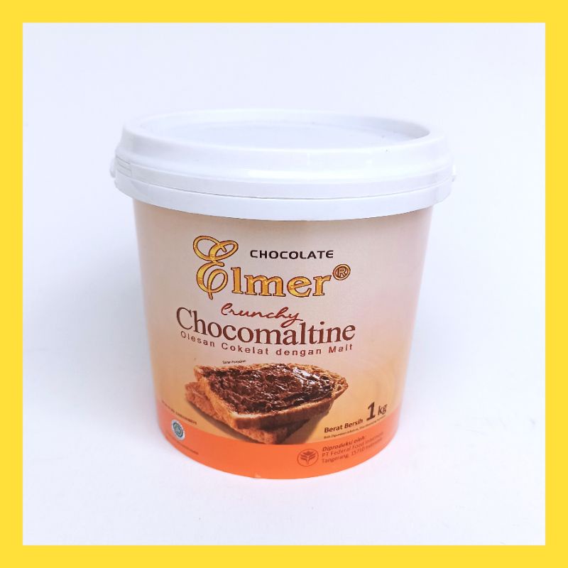 

ELMER Chocolate / Cokelat Crunchy Chocomaltine ( Malt ) 1 Kg