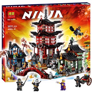 Lego Kw Ninjago Temple of Airjitsu Bela 10427
