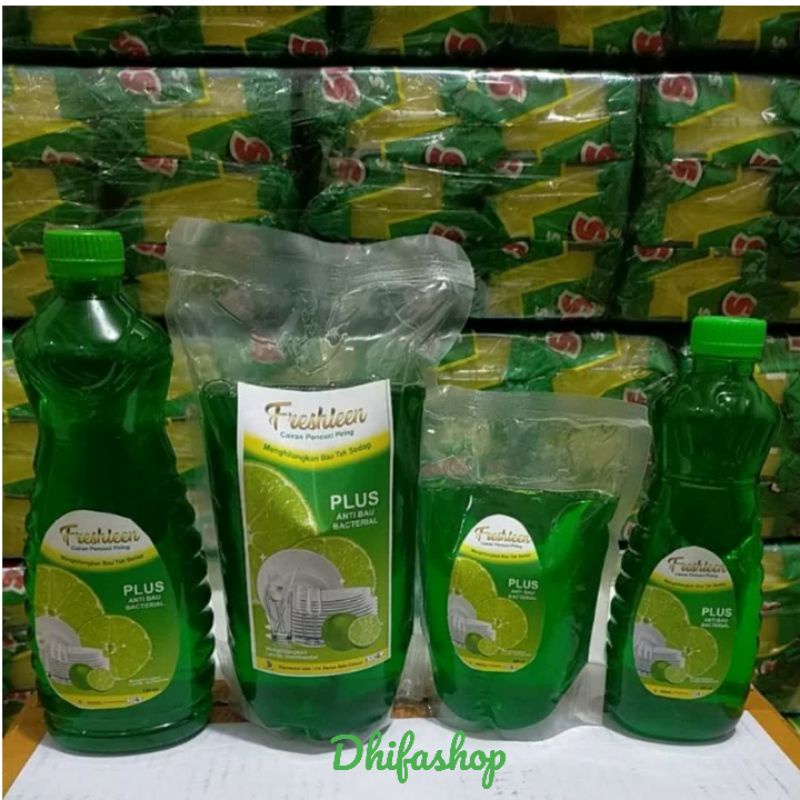 FRESHLY Sabun Cuci Piring jeruk nipis/ FRESHLEEN sabun cuci piring