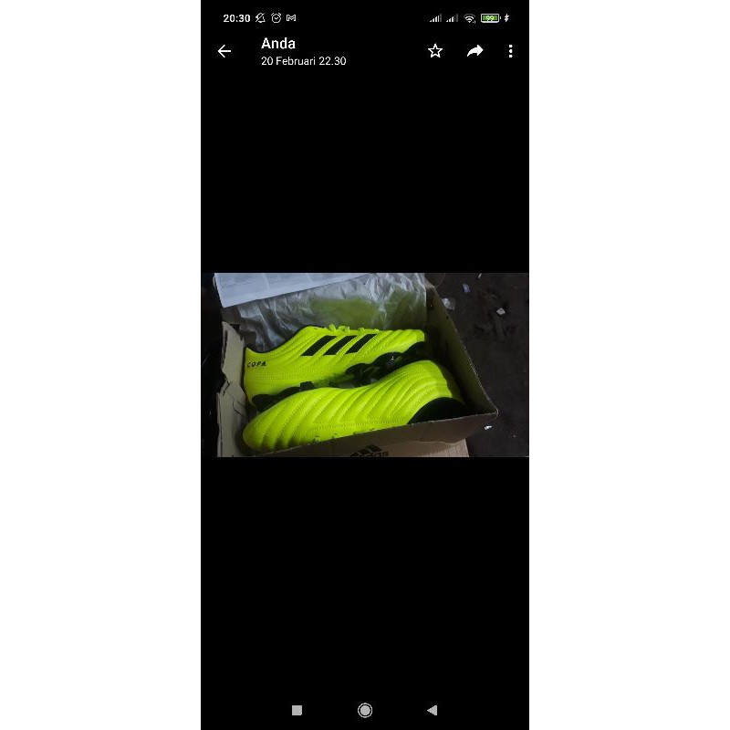 adidas copa 19.4 fg baru