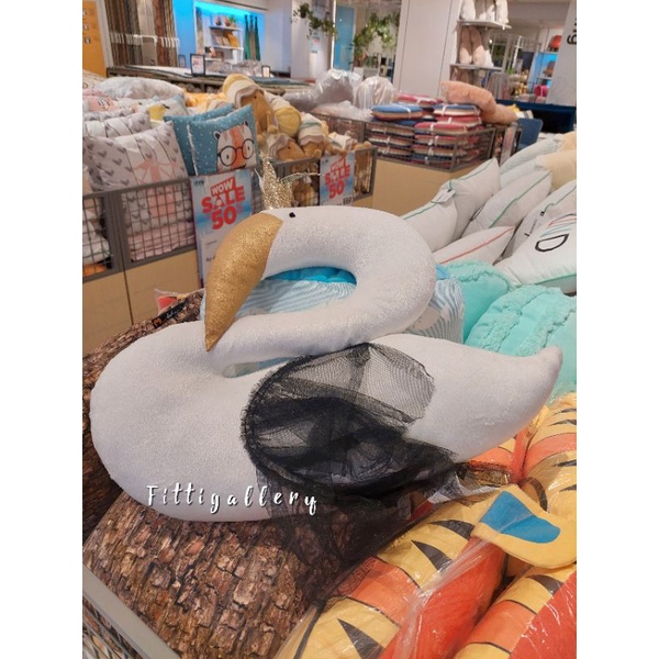 BONEKA ANGSA/CUSHION SWAN WHITE INFORMA