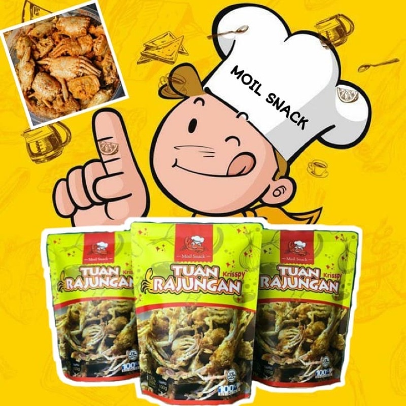 

BABY CRAB CRISPY SNACK TUAN RAJUNGAN CEMILAN MAKANAN RINGAN