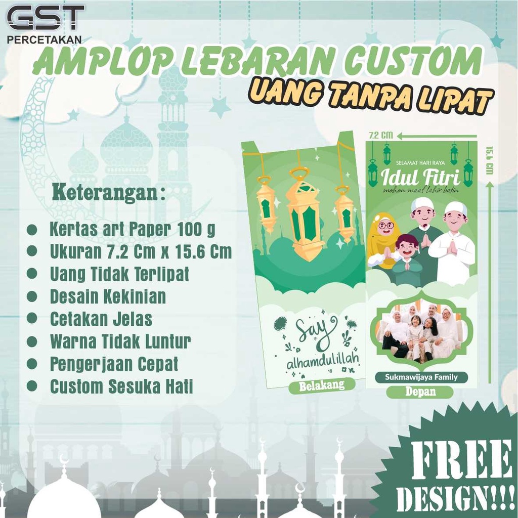 

Amplop lebaran / amplop lebaran thr / amplop lebaran panjang / amplop lebaran custom / amplop lebaran murah