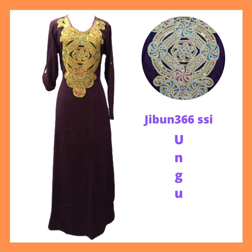 Long dress Muslim Brukat - Long dres brokat - Dress Muslim - Long Dress Polos  Murah