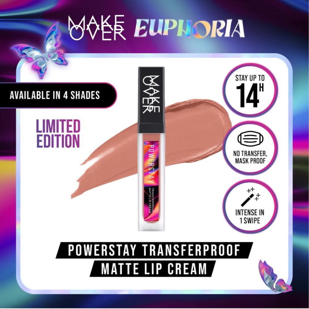 MAKE OVER EUPHORIA Powerstay Matte Lipcream