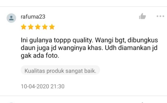 KIRIM INSTAN Gula Aren Asli +/- 250gr