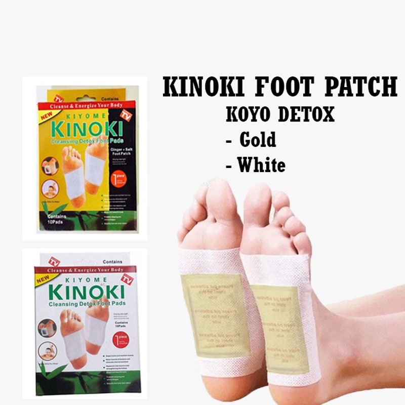 Kinoki Koyo Herbal Penghilang Racun Di Tubuh Saat Tidur Detox 1 Box Isi 10 Pcs Paling Ampuh