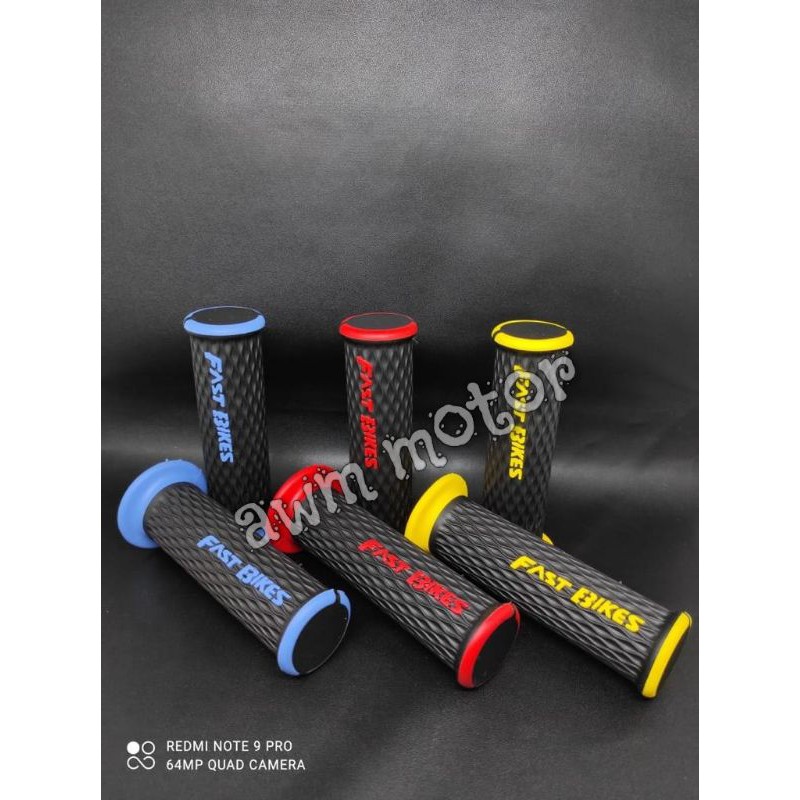 Handgrip Karet Domino Motif Ulir/kotak