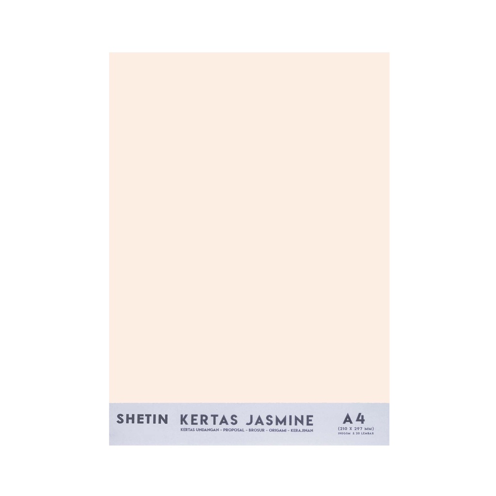 

Shetin Kertas Jasmine A4 Pink Muda 200 Gsm Paper Flower Undangan Bunga Kertas