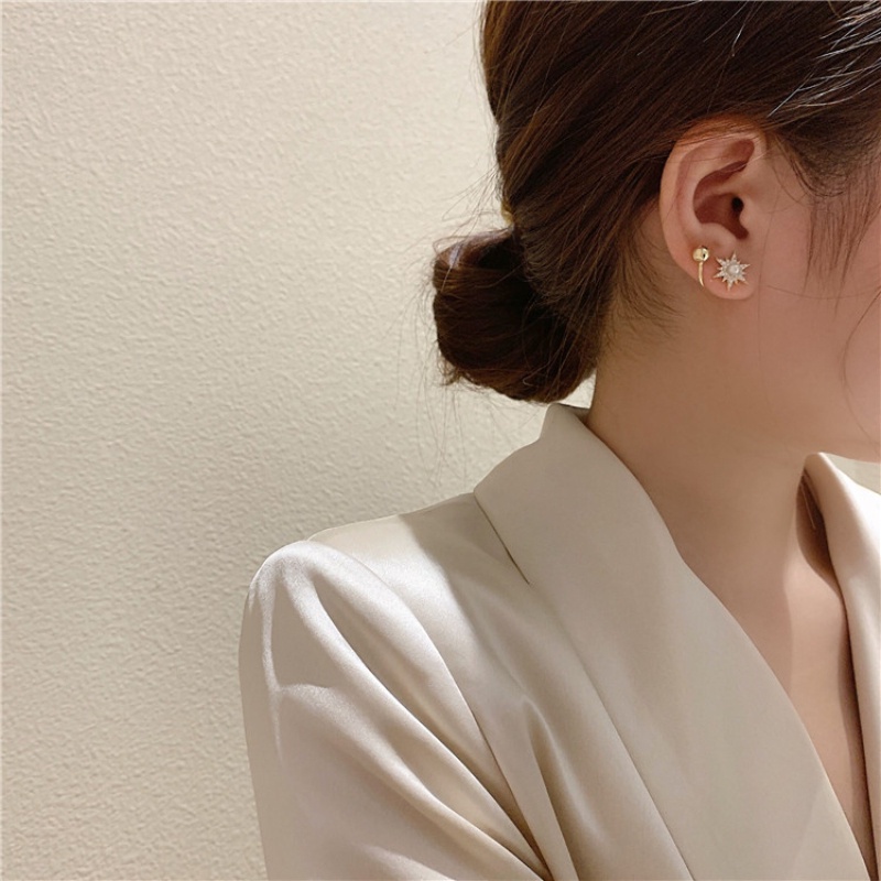 Anting Bintang Fashion Wanita Gaya Korea / Anting Mutiara Elegan