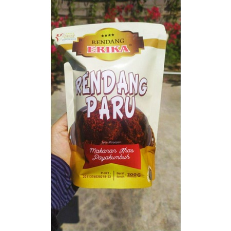 

Rendang Paru Kering Erika 200 gr