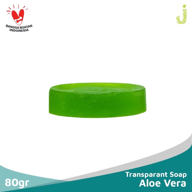 PROMO TRANSPARANT SOAP ALOE VERA 80GRAM