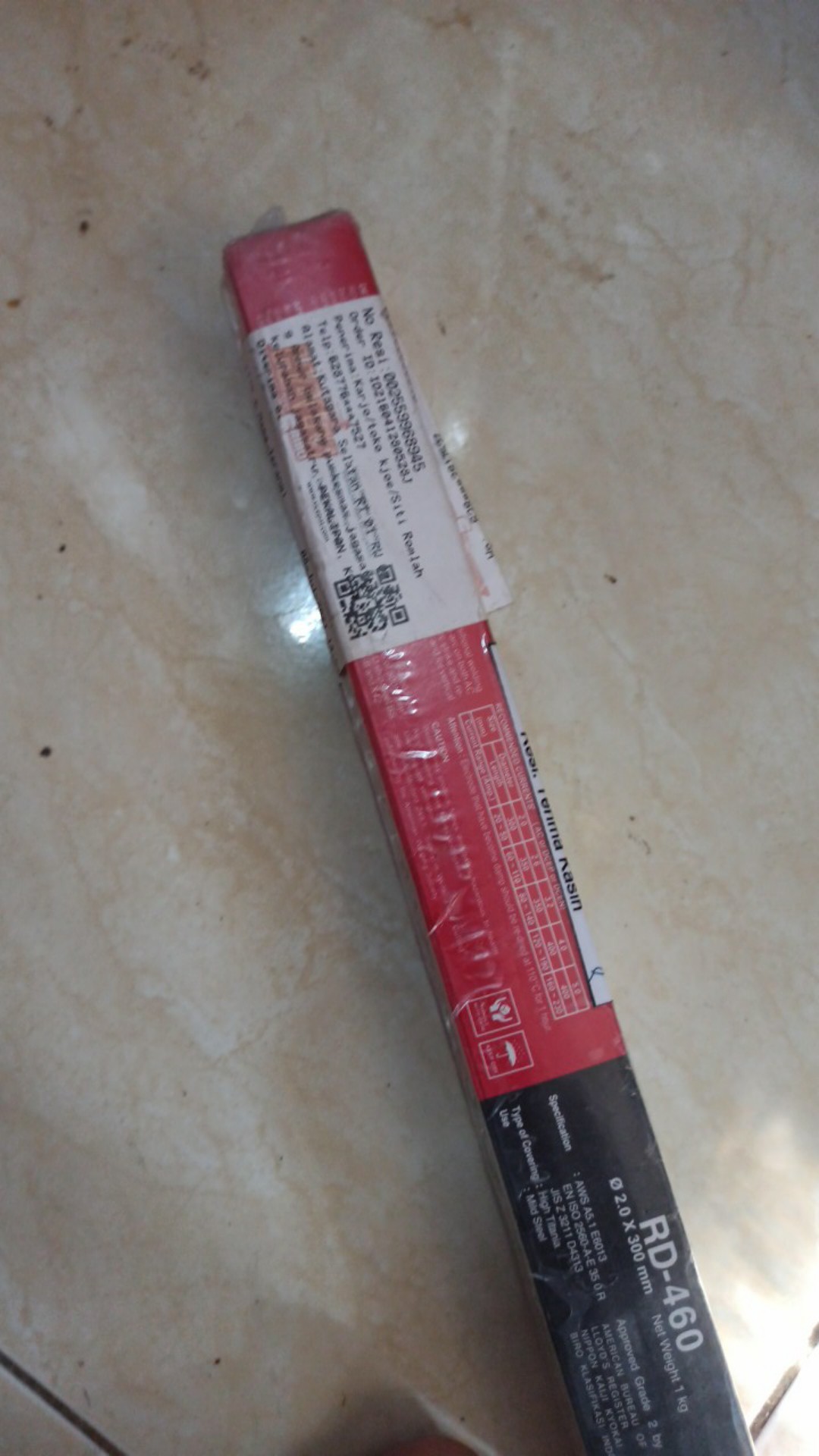 Kawat Las Rd460/2mm X 300mm Nikko Steel Kemasan 1kg