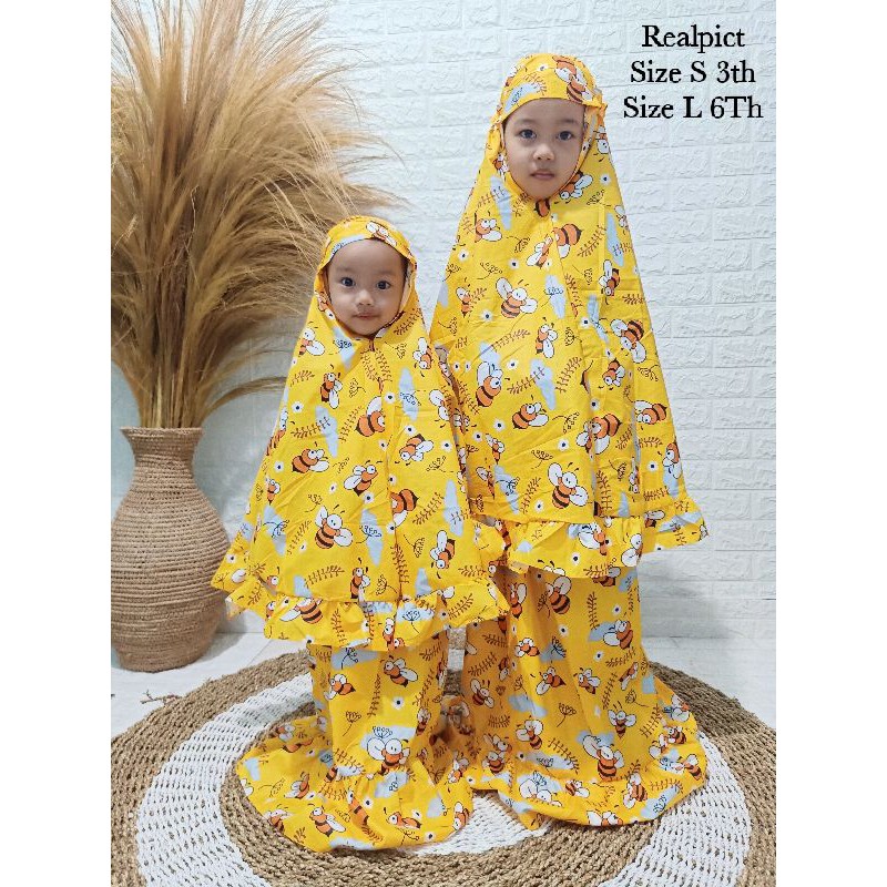 MUKENA ANAK KARAKTER MURAH MOTIF TERBARU BEST SELLER