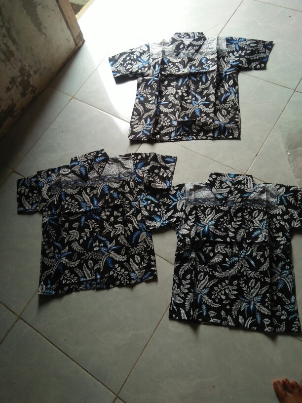Bintang Batik Batik Anak Laki-laki Kemeja Batik Anak