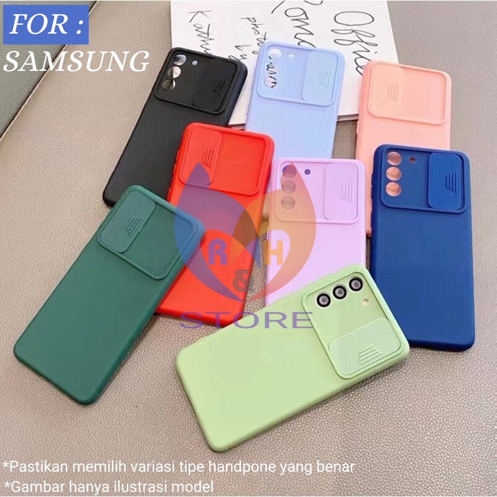 Case Samsung Galaxy J2 Prime J5 Prime J7 Prime J4 Plus J6 Plus Softcase Liquid Slide Camera Silicone