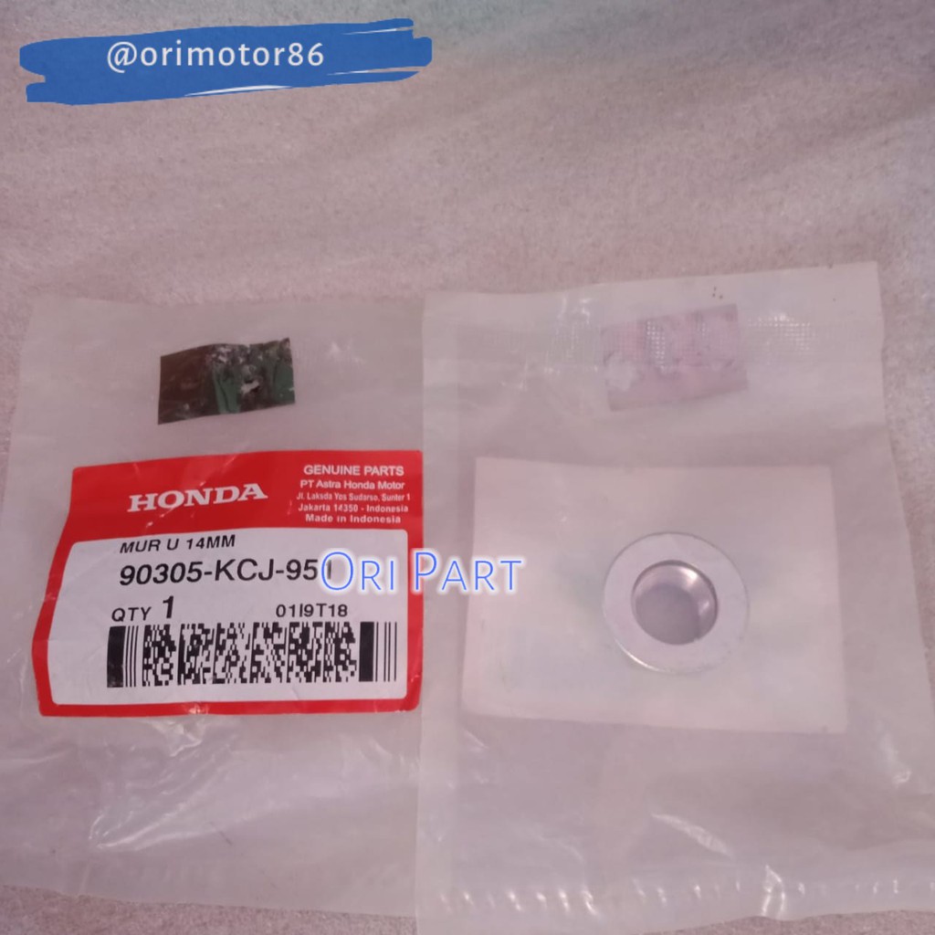 Mur as Swing arm Tiger 90305-KCJ-951 Mur Shaft Swingarm Tiger Mur as garpu Belakang Tiger 90305KCJ95