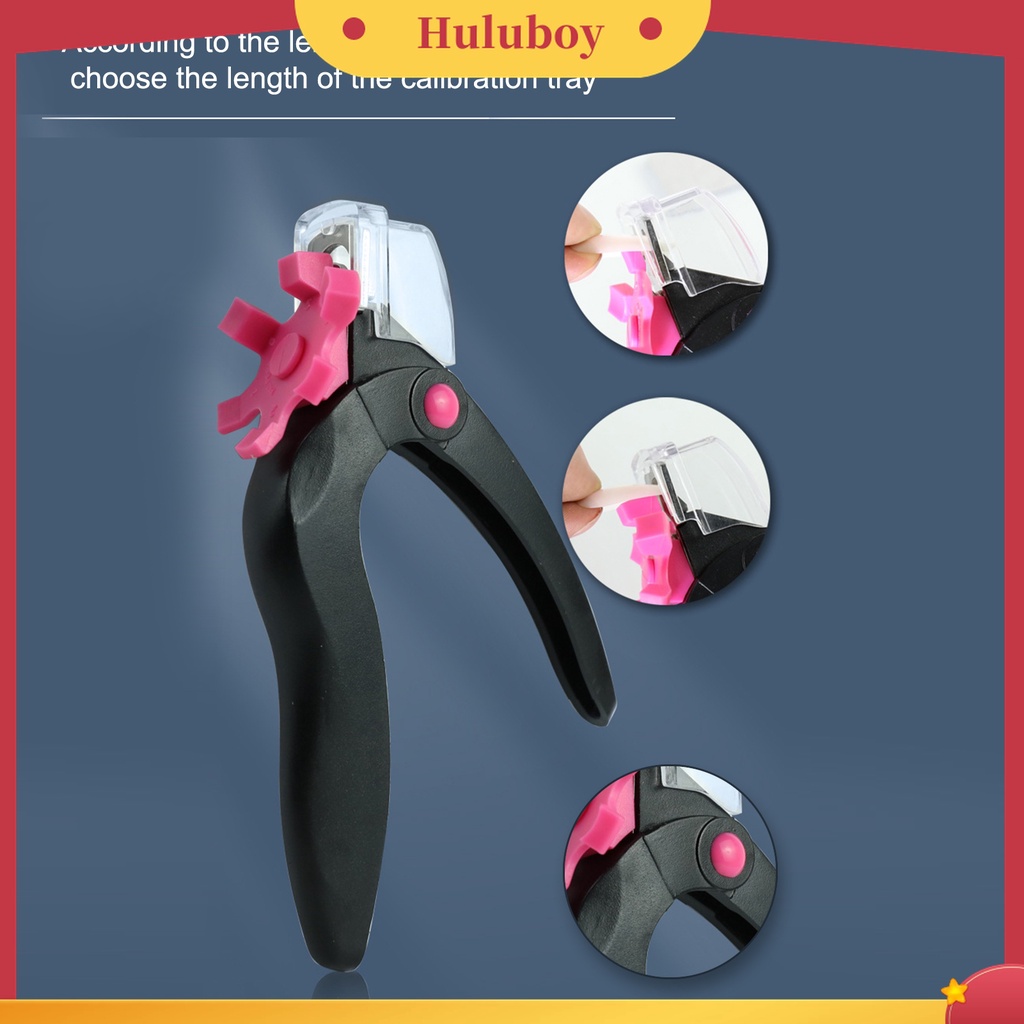 Huluboy Huluboy♡ Gunting Kuku Palsu Desain Ergonomis Anti Oksidasi Untuk Salon