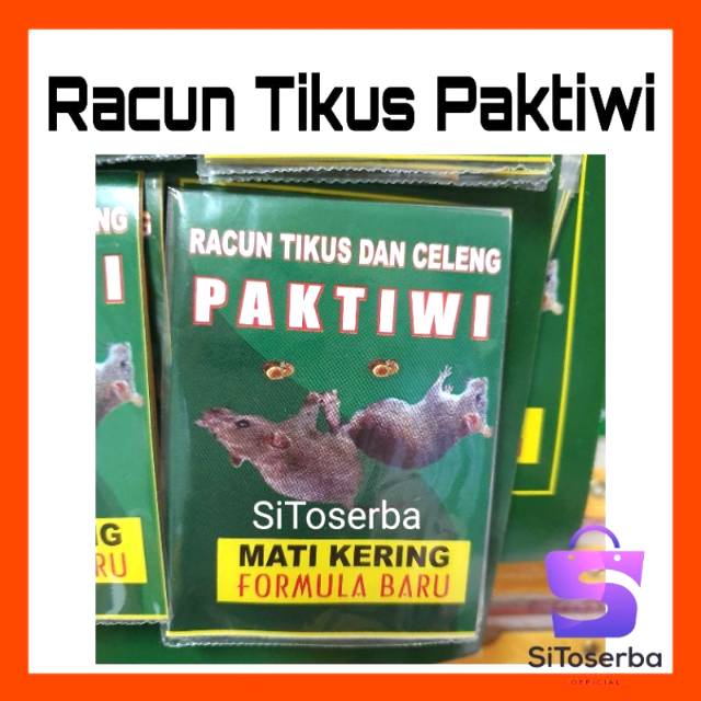 (TERMURAH) RACUN TIKUS DAN CELENG PAKTIWI - RACUN TIKUS MAOWANG