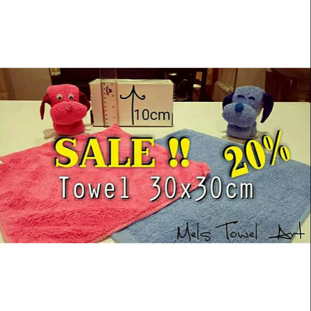 Souvenir Handuk MICROFIBER 30x30cm