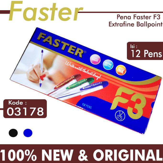 

><><><] Pena Faster F3 Extrafine