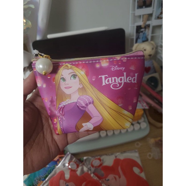 [READY] Daiso Korea Disney Princess Pouch Rapuzel
