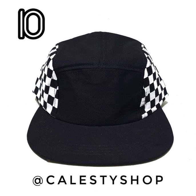 Topi Snapback 5 Panel Distro Motif Catur - Baseball Cap Five Panels