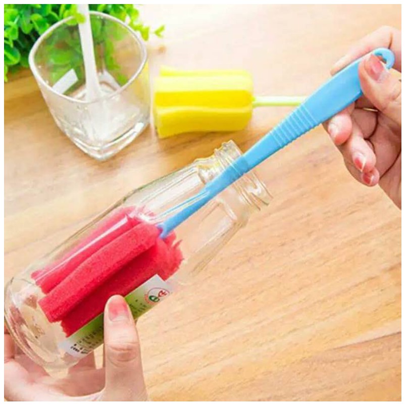 Sponge / Spons Sikat Pembersih Botol Susu Bayi / Gelas / Termos CBKS LC