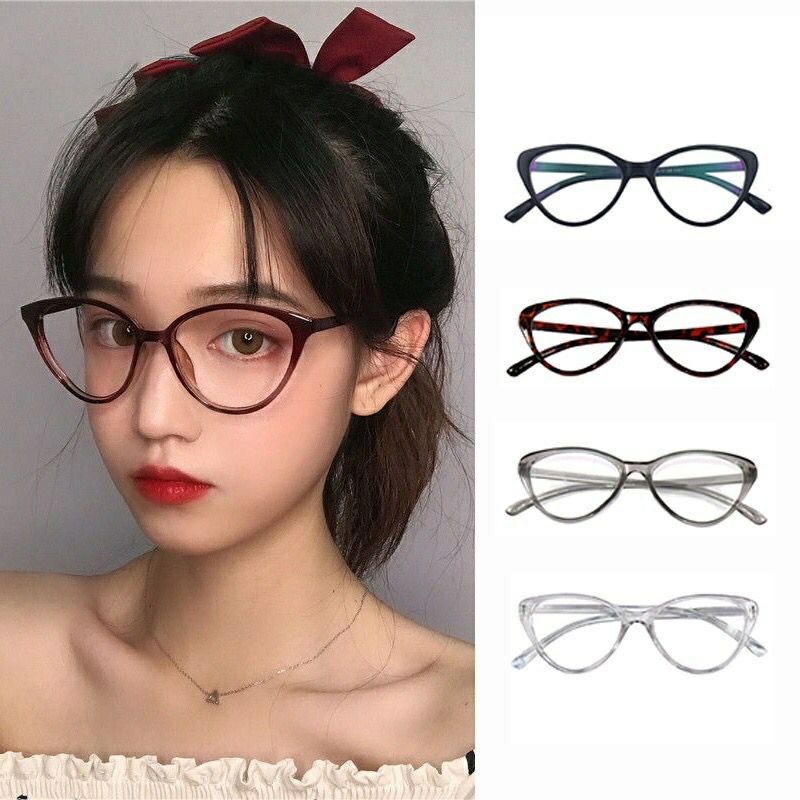 Kacamata Anti Radiasi Cat Eye Korea Model Terbaru