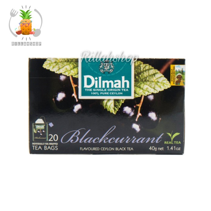 

Dilmah Blackcurrant (40g)