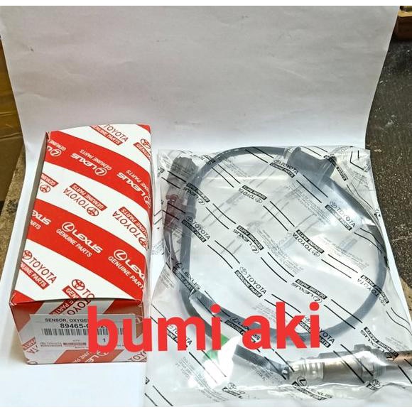 Sensor Oksigen O2 Oxygen Bagian Depan Original Toyota Harrier Alphard 3000Cc 2002 2003 2004 2005 200