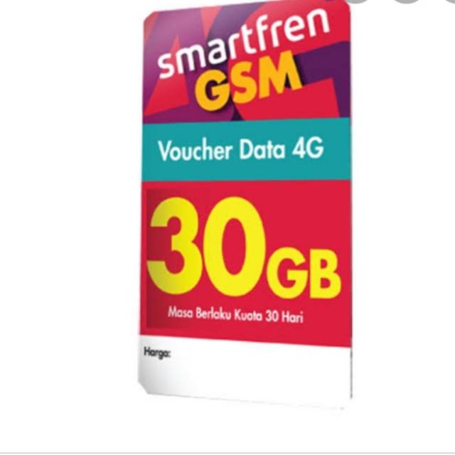 Voucher smartfren 30 gb
