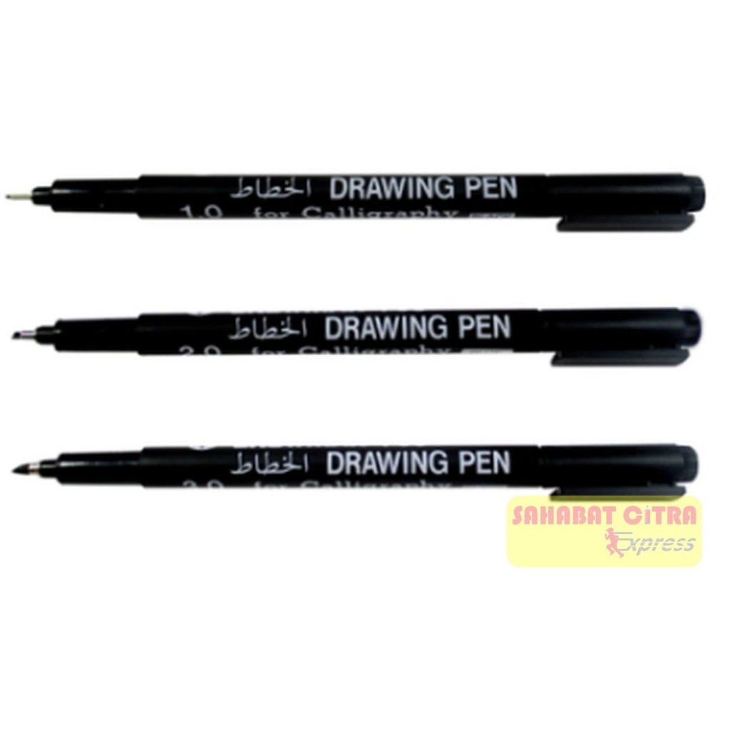 

CALLIGRAPHY DRAWING PEN FT-700 1.0/2.0/3.0 PCS SNOWMAN 画笔