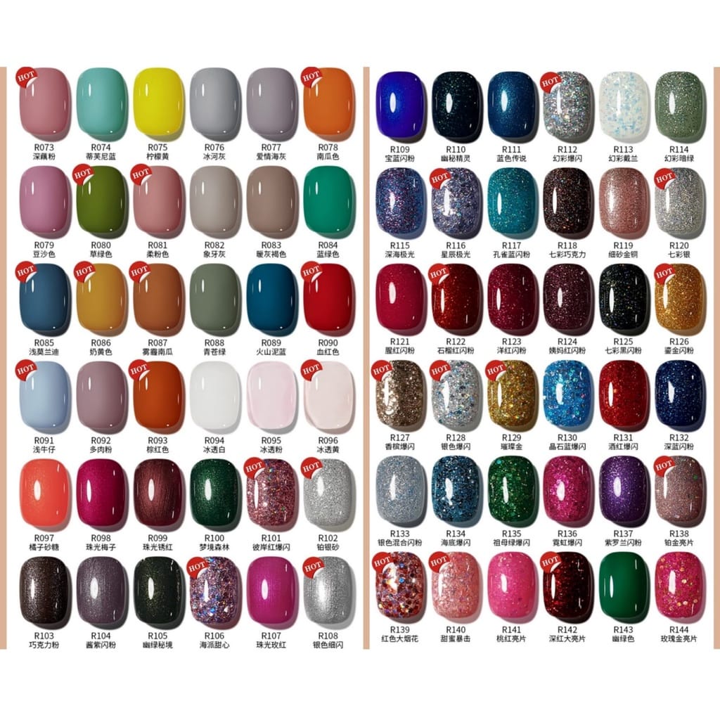 [NEW] KUTEKS UV LED GEL NAIL ART POLISH / KUTEKS PEDICURE Cat Kuku 10ml Beragam Warna Tersedia Kutek Modelones UV LED Nude Color Soak Off Warna-Warni Tahan Lama