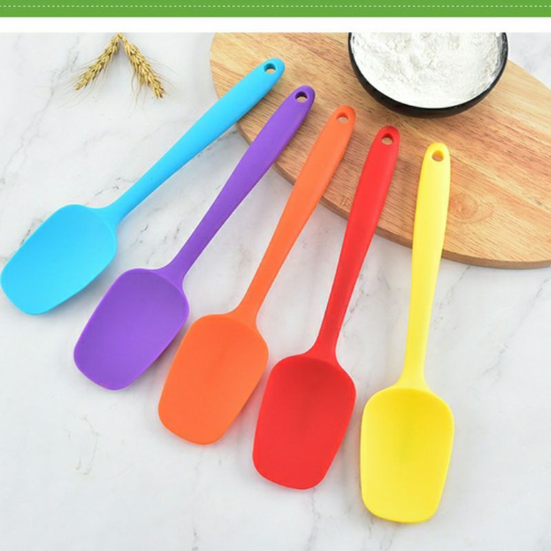 Spatula sendok sutil silicone tahan panas food grade