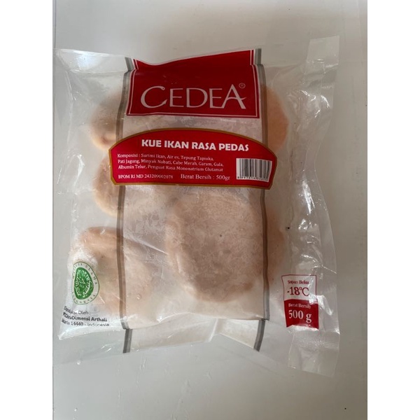 

Cedea kue ikan rasa pedas 500gr