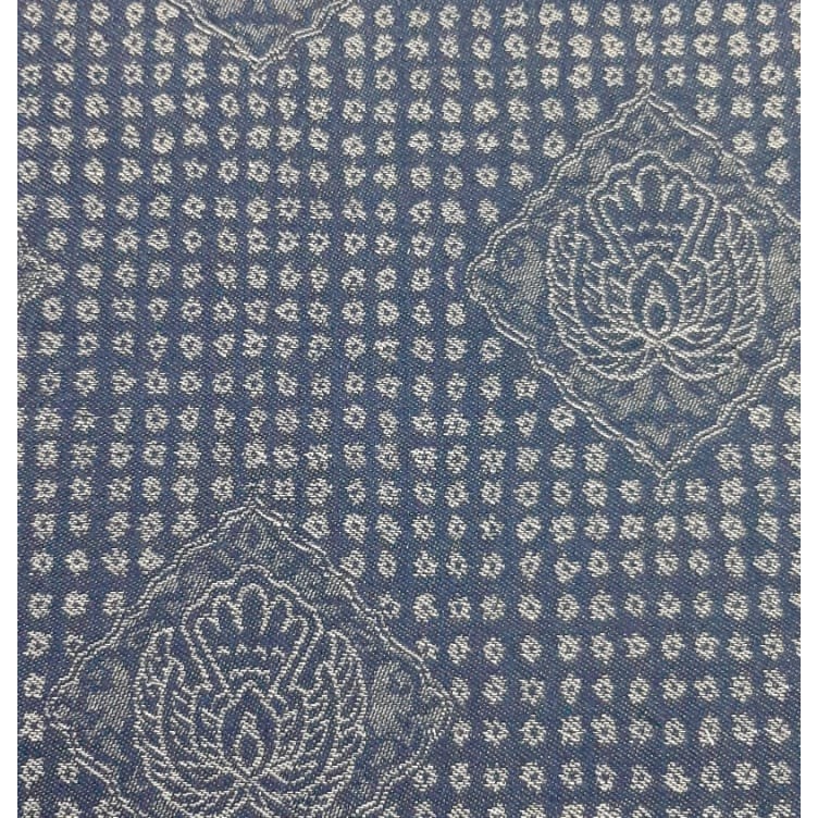 Kain Jacquard Denim/Jeans Batik Motif SG_1359