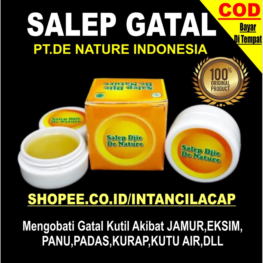 SALEP GATAL KULIT AMPUH ASLI SALEP DJIE DE NATURE