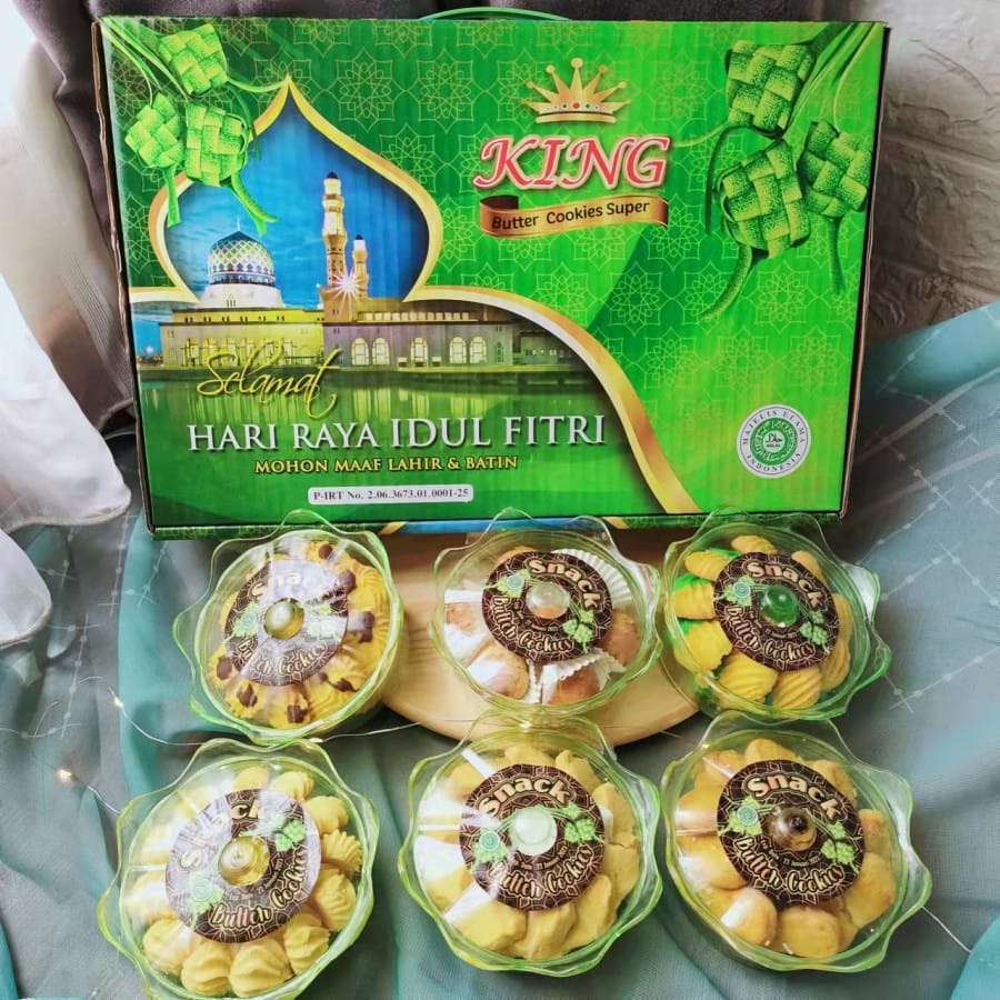 Parcel Ramdhan 2022 Kue Lebaran Super Butter Cookies / Kue Kering Enak KING6 6 KOTAK