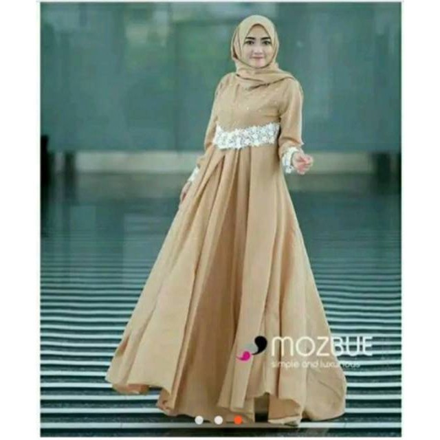 gamis murah - mozbue