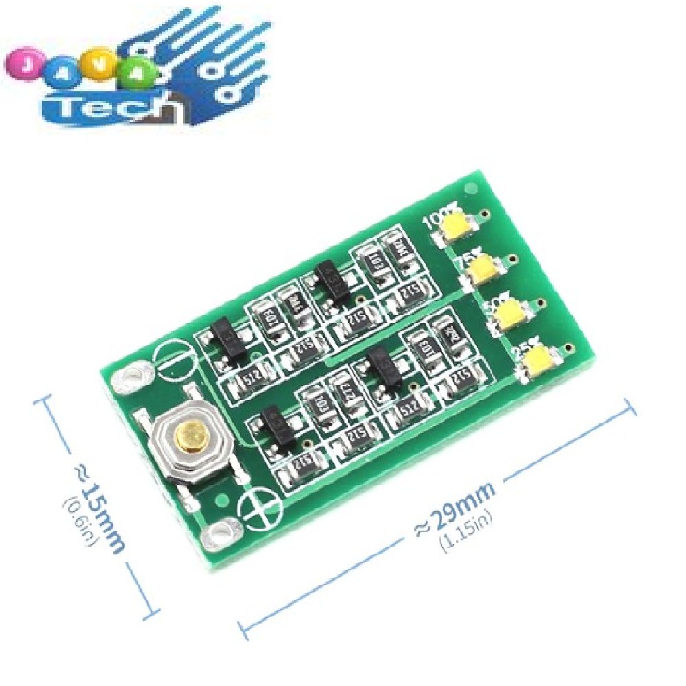 Modul Indikator Kapasitas Baterai Lithium 3s